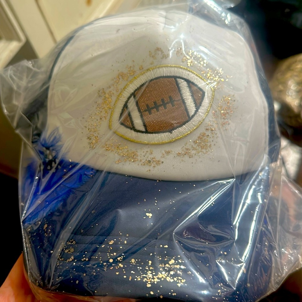 Judith March never been worn trucker football hat!